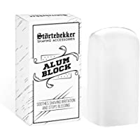 Störtebekker® piedra de alumbre - Para el sangrado para después del afeitado - Alivia la piel después del afeitado con…